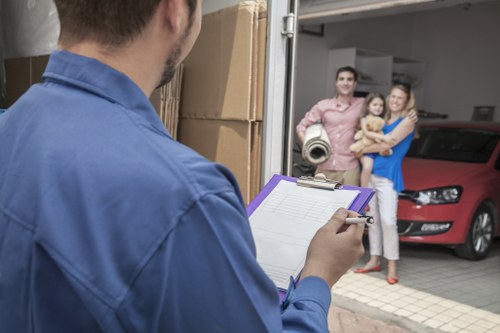 IT equipment prepared for office removals in Bow