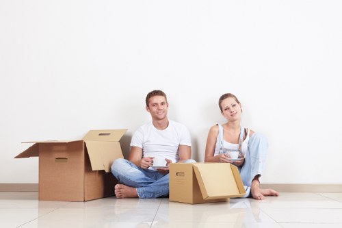 Business relocation and packing materials for office removals in Bow
